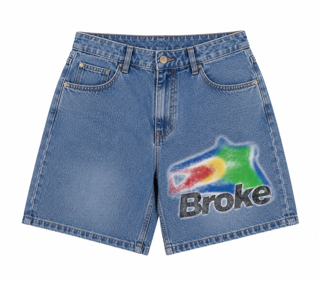 Broke Denim Set