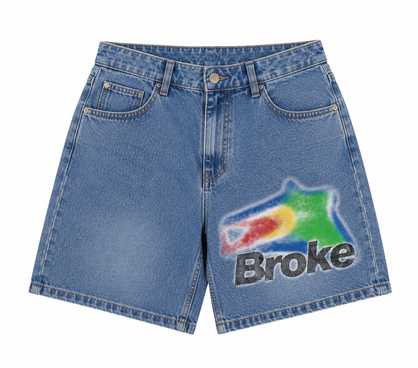 Broke Denim Set