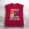 BROKE ‘BURGUNDY SLEEVELESS