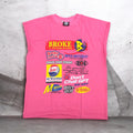 BROKE ‘ PINK SLEEVELESS