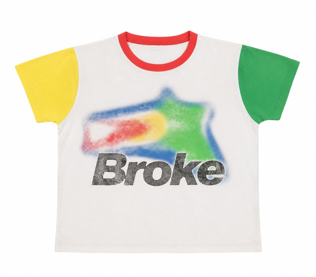 Broke Denim Set